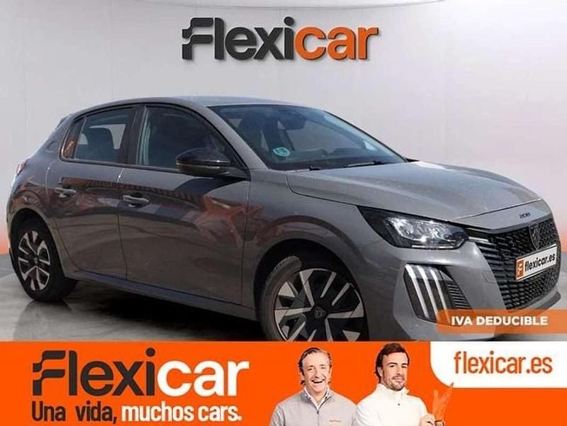 Gris Usado 2024 Peugeot 208 Active Utilitario | 13.490 € (Precio justo) - Imagen 1/4
