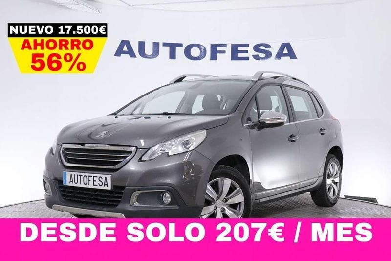 Gris / plata Usado 2015 Peugeot 2008 Allure SUV | 7750 € (Buen precio) - Imagen 1/4