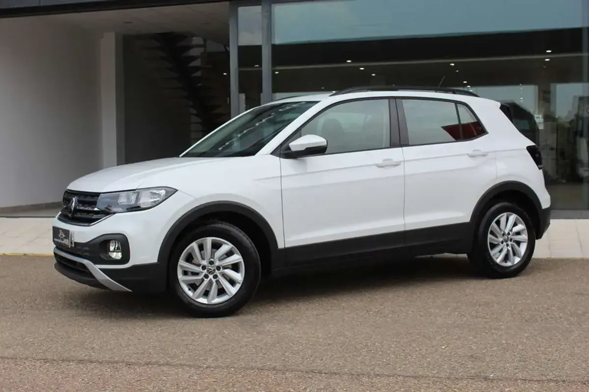 Usado VW T-Cross Advance 110 CV (80 kW) 2022 Blanco SUV
