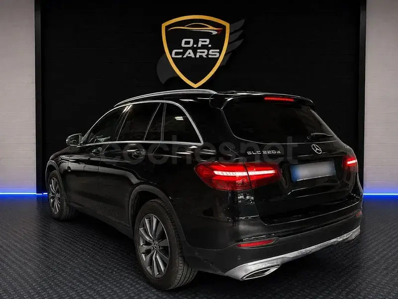 Usado Mercedes GLC250 204 CV (150 kW) 2018 Negro SUV