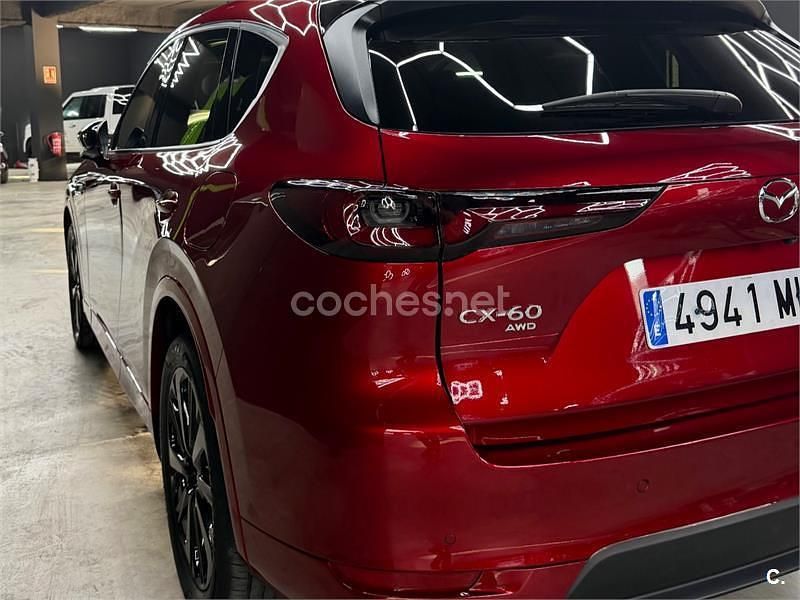 Usado Mazda CX-60 Homura-Line 327 CV (240 kW) 2023 Rojo SUV