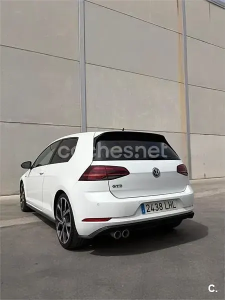Usado VW Golf VII GTD 184 CV (135 kW) 2017 Blanco Berlina
