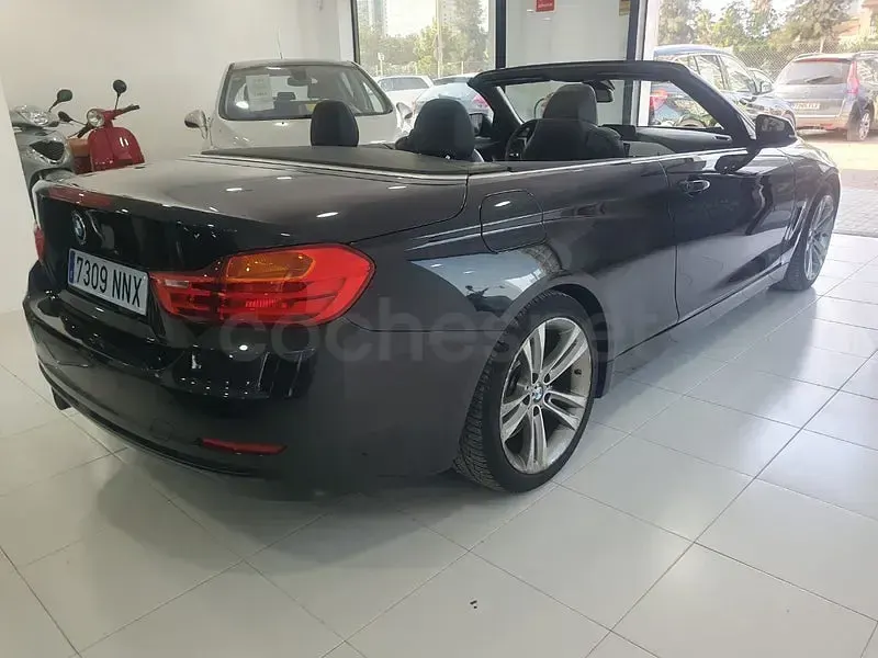 Usado BMW 420 Comfort Edition 190 CV (139 kW) 2016 Negro Descapotable