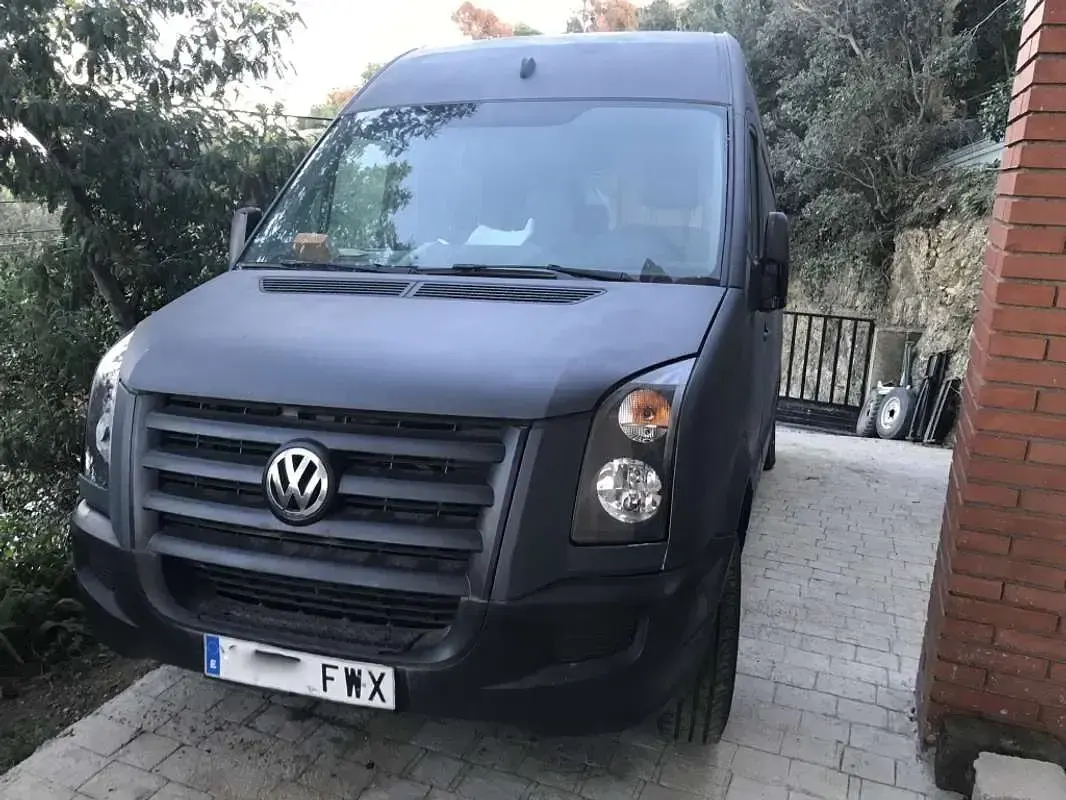 Usado VW Crafter 109 CV (80 kW) 2008 Gris Van
