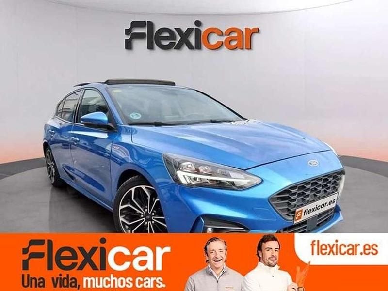 Azul Usado 2018 Ford Focus ST-Line Utilitario | 13.960 € (Precio justo) - Imagen 1/4
