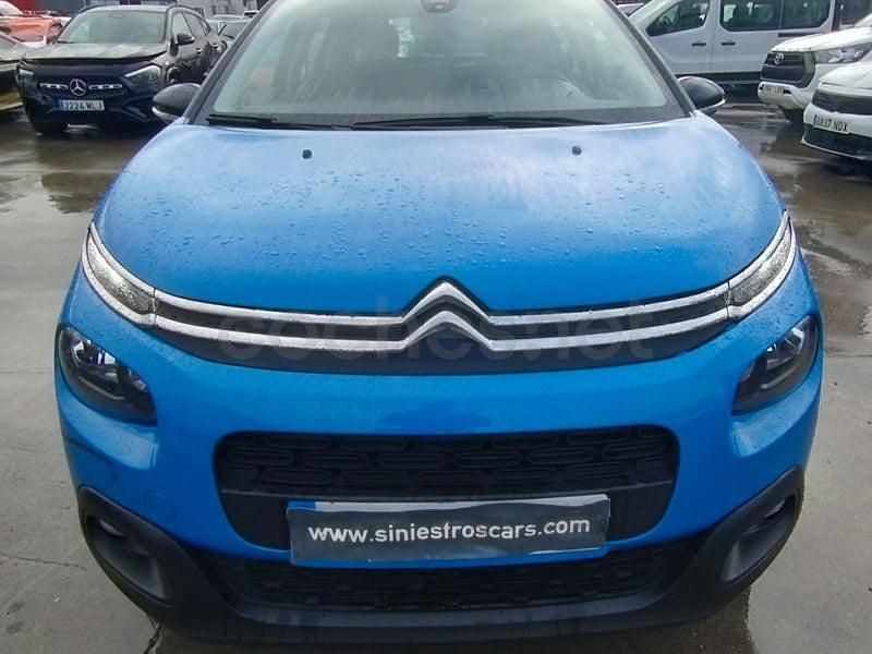 Usado Citroën C3 Feel 83 CV (61 kW) 2020 Azul Berlina