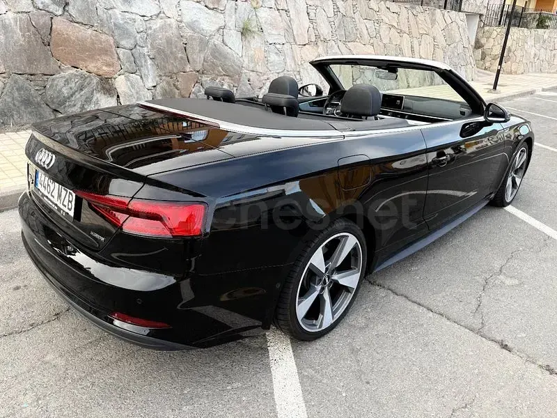 Usado Audi A5 Cabriolet S-Line 286 CV (210 kW) 2018 Negro Descapotable