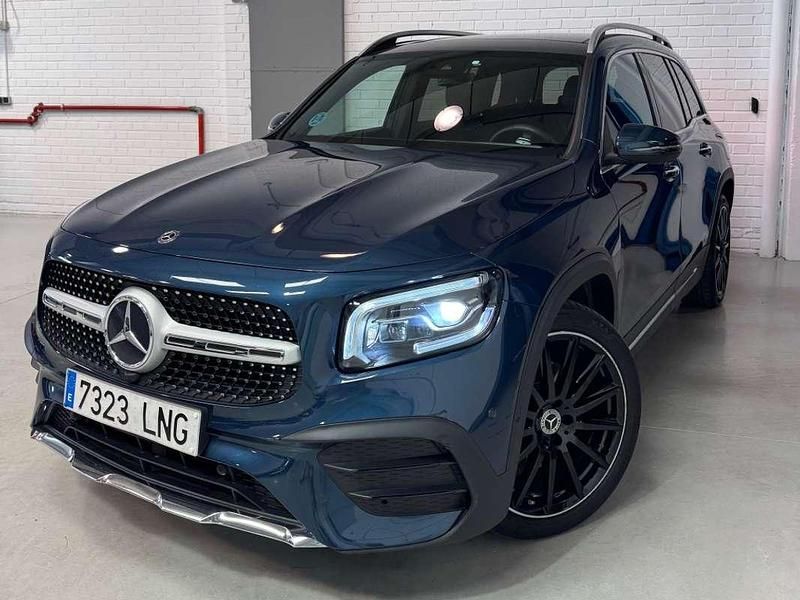 Azul Usado 2021 Mercedes GLB200 SUV | 39.590 € (Precio justo) - Imagen 1/4