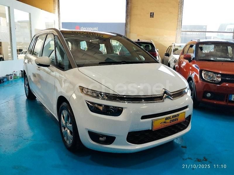 Usado Citroën Grand C4 Picasso Intensive 130 CV (95 kW) 2015 Blanco Monovolumen