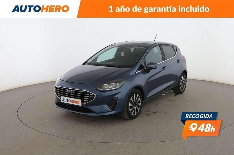 Azul Usado 2022 Ford Fiesta ST-Line Utilitario | 15.809 € (Precio justo) - Imagen 1/3