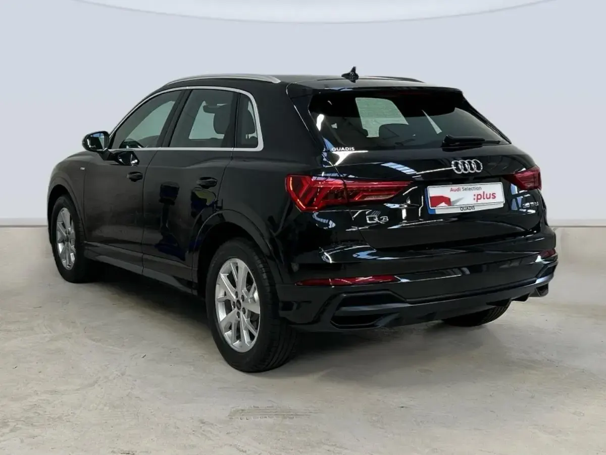 Usado Audi Q3 S-Line 150 CV (110 kW) 2020 Negro SUV