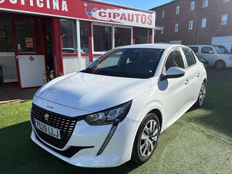 Blanco Usado 2020 Peugeot 208 Active Utilitario | 11.700 € (Precio justo) - Imagen 1/4