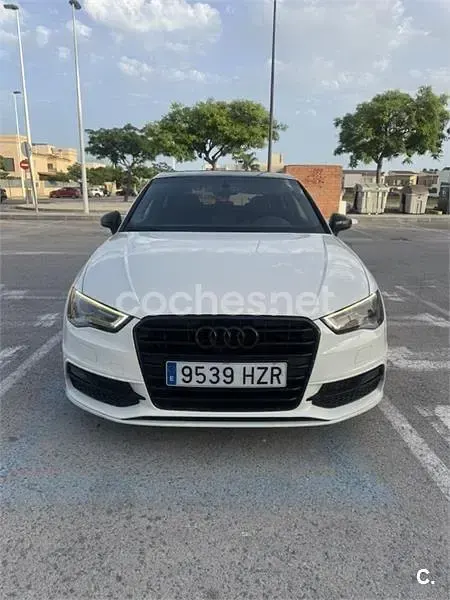 Usado Audi A3 S-Line 150 CV (110 kW) 2014 Blanco Berlina