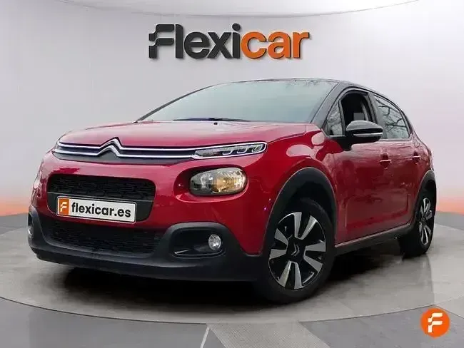 Usado Citroën C3 Feel 82 CV (60 kW) 2018 Rojo Utilitario