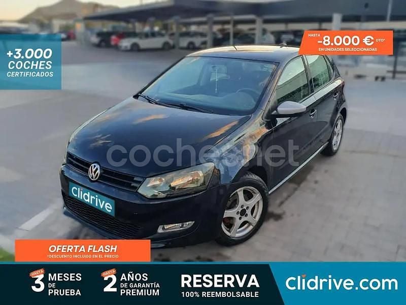 Usado VW Polo Advance 75 CV (55 kW) 2013 Negro Berlina