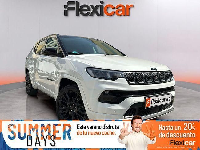 Blanco Usado 2022 Jeep Compass Trailhawk SUV | 19.990 € (Super precio) - Imagen 1/4