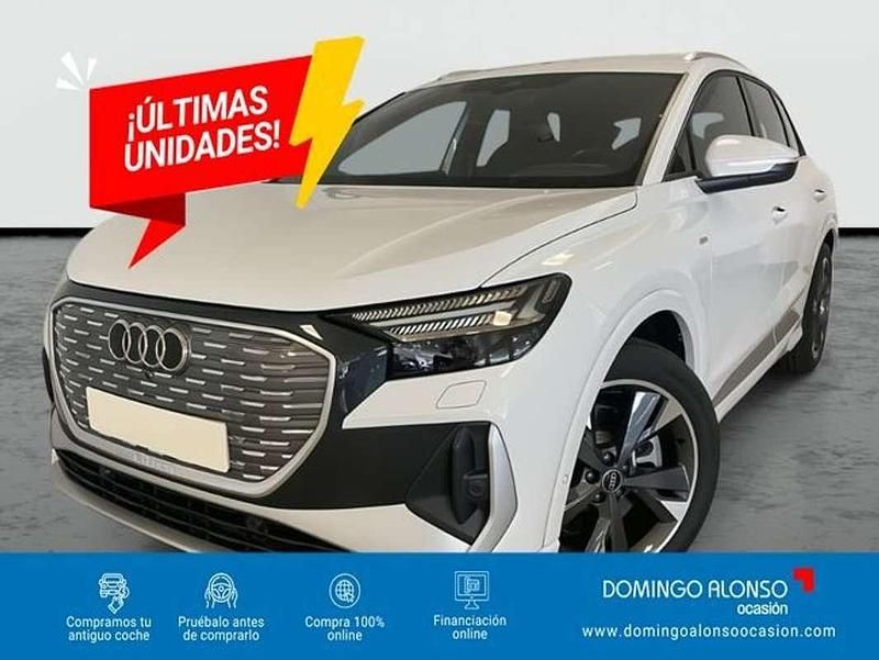 Usado Audi Q4 e-tron S-Line 219 kW (299 CV) 2024 Blanco SUV