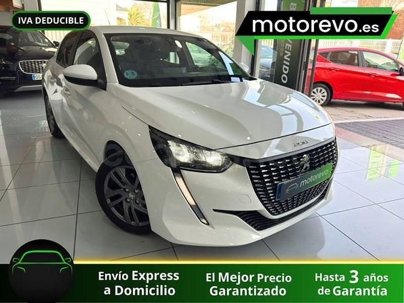 Usado Peugeot 208 Active 100 CV (73 kW) 2022 Blanco Utilitario