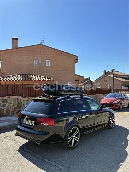 Usado Audi A4 S-Line 170 CV (125 kW) 2007 Negro Familiar