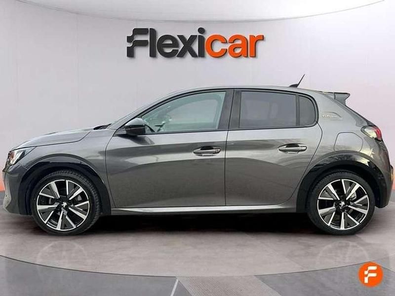 Usado Peugeot 208 GT 131 CV (96 kW) 2021 Gris Utilitario