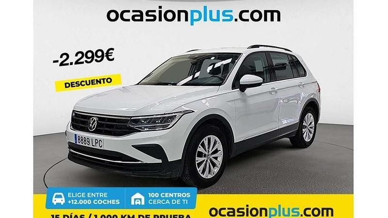 Blanco Usado 2021 VW Tiguan SUV | 21.728 € (Buen precio) - Imagen 1/4