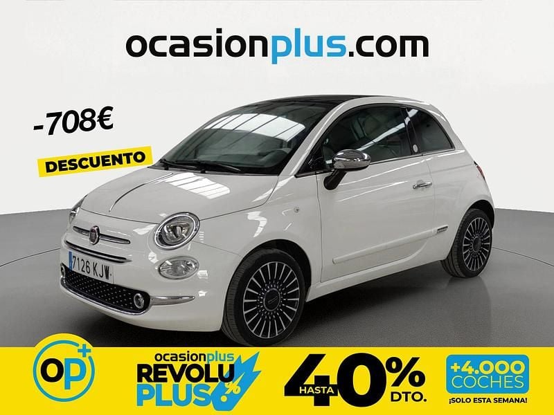 Usado Fiat 500 Mirror 69 CV (50 kW) 2018 Blanco Utilitario