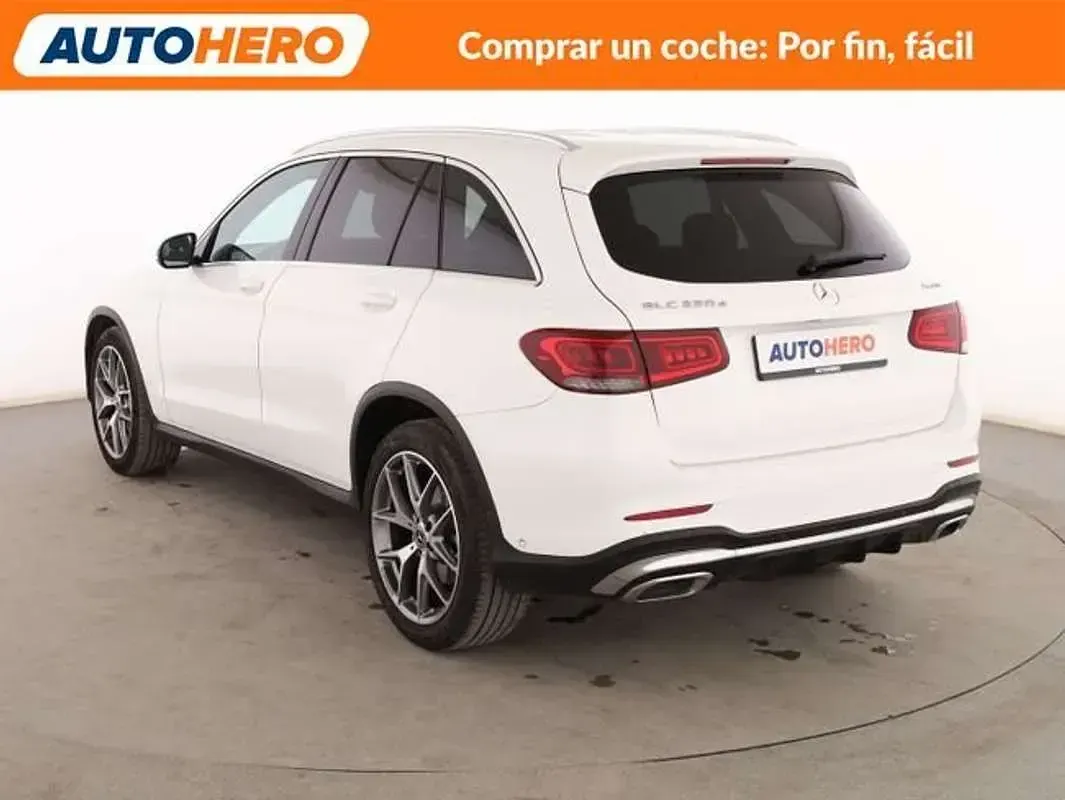 Usado Mercedes GLC220 194 CV (142 kW) 2020 Blanco SUV