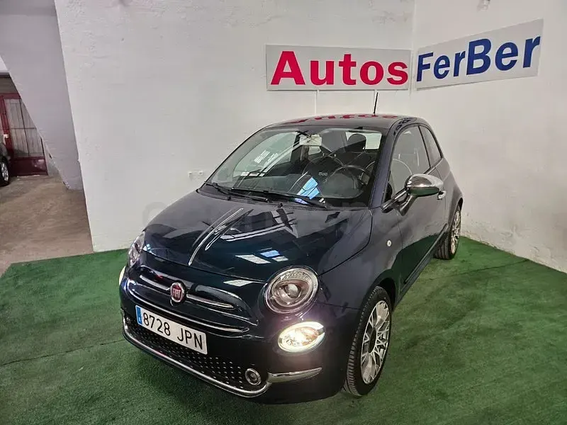 Usado Fiat 500 S 69 CV (50 kW) 2016 Azul Berlina