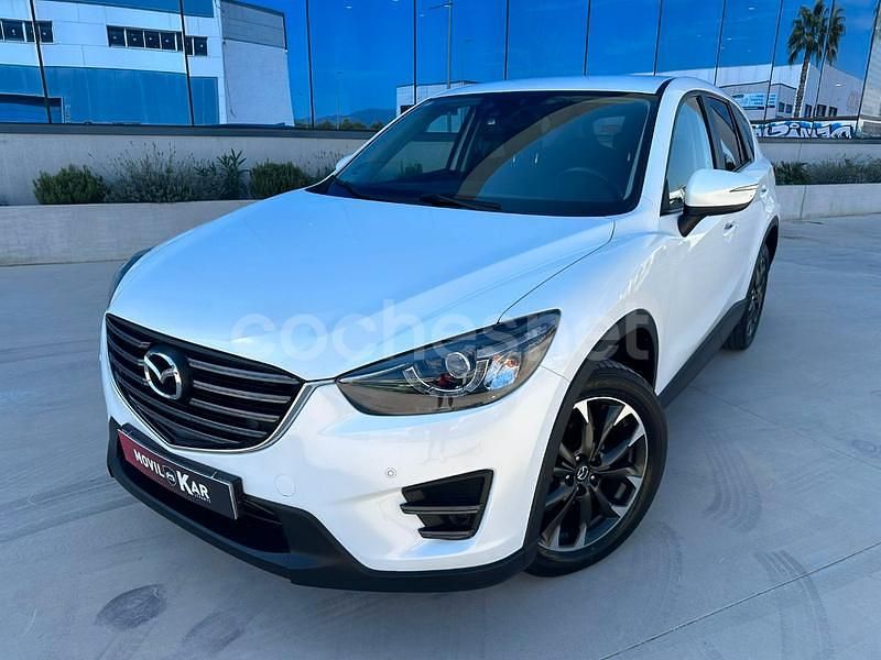 Blanco Usado 2015 Mazda CX-5 Luxury SUV | 13.500 € (Precio justo) - Imagen 1/4