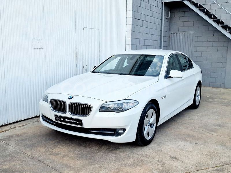 Blanco Usado 2012 BMW 520 Efficient Dynamics Berlina | 12.999 € (Precio justo) - Imagen 1/4