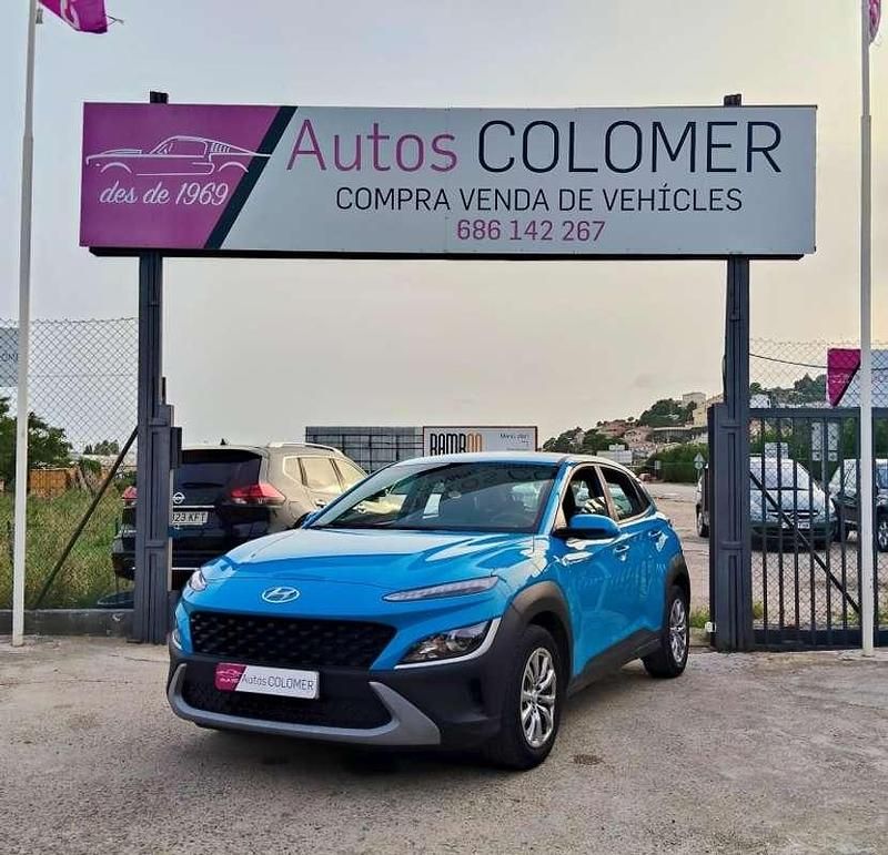 Usado Hyundai Kona 120 CV (88 kW) 2021 Azul SUV
