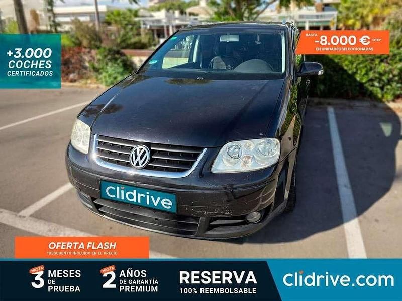 Negro Usado 2004 VW Touran Advance Monovolumen | 4090 € (Precio justo) - Imagen 1/3