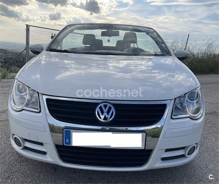 Blanco Usado 2010 VW Eos Descapotable | 6399 € (Precio justo) - Imagen 1/4