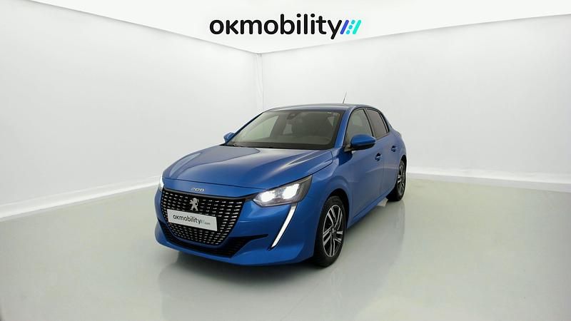 Usado Peugeot 208 Allure 100 CV (73 kW) 2021 Bleu vertigo Utilitario
