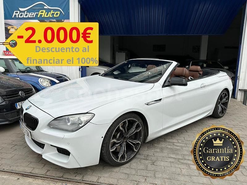 Blanco Usado 2012 BMW 650 Cabriolet Descapotable | 29.997 € - Imagen 1/4