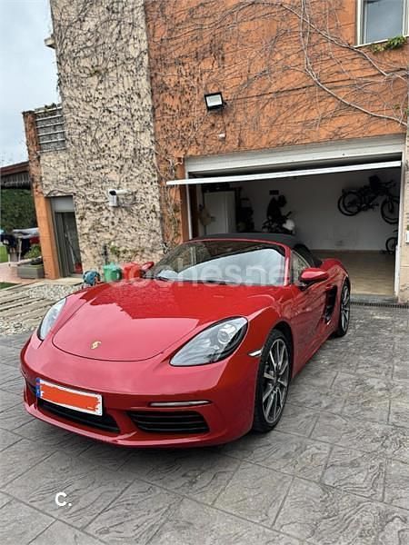 Rojo Usado 2018 Porsche 718 Boxster Descapotable | 62.900 € (Precio justo) - Imagen 1/4