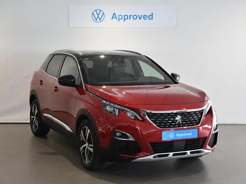 Granate Usado 2018 Peugeot 3008 GT-line | 19.990 € (Caro) - Imagen 1/4