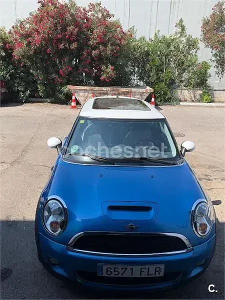 Usado Mini Cooper S Coupé 184 CV (135 kW) 2011 Azul Coupe