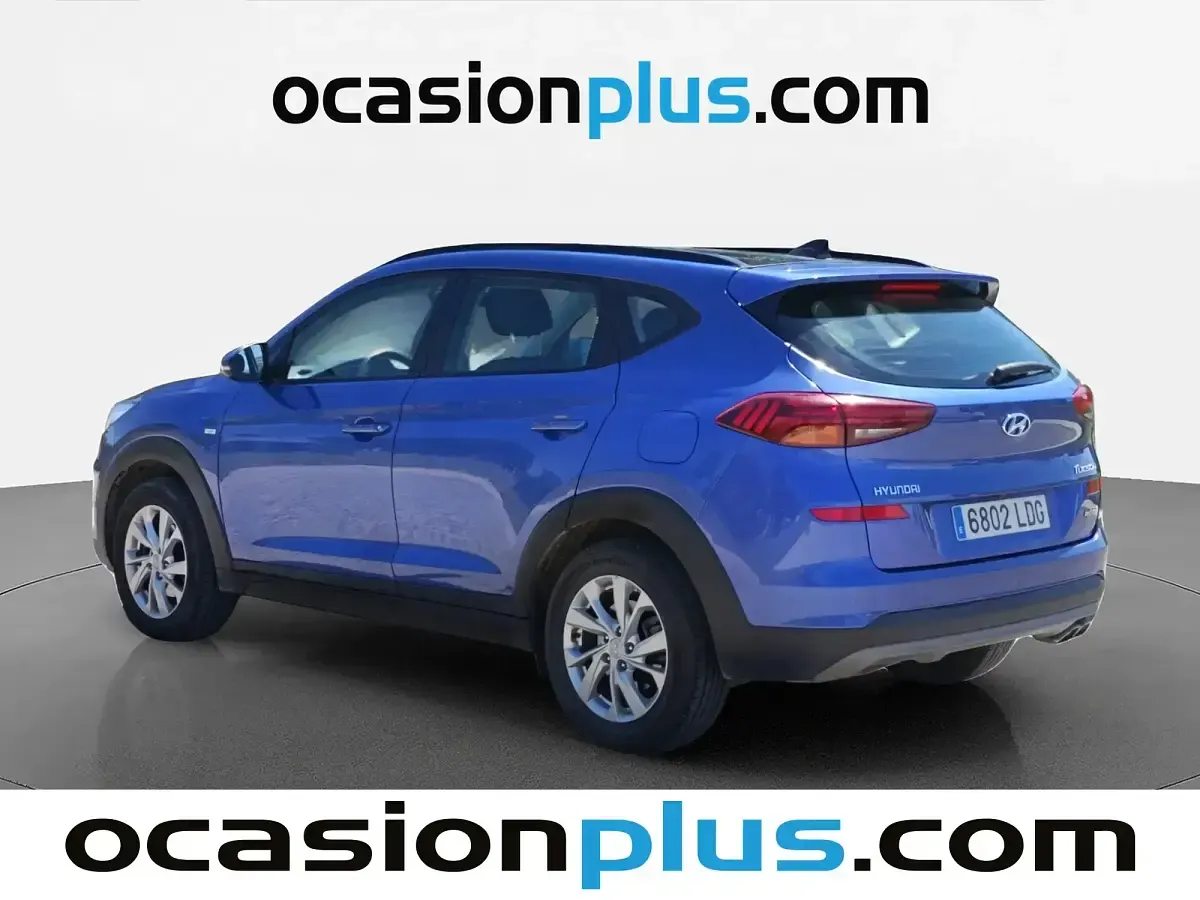 Usado Hyundai Tucson 116 CV (85 kW) 2019 Azul SUV