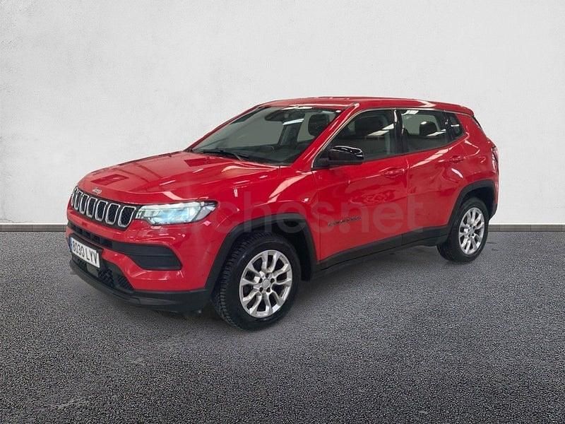 Usado Jeep Compass Longitude 130 CV (95 kW) 2022 Rojo SUV