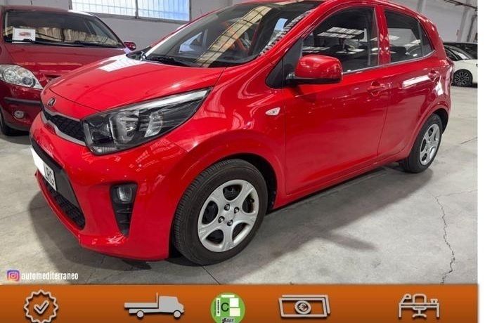 Rojo Usado 2021 Kia Picanto Utilitario | 10.490 € - Imagen 1/4