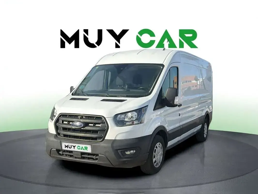 Usado Ford Transit Trend 131 CV (96 kW) 2022 Blanco Van