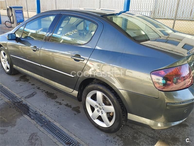 Usado Peugeot 407 Premium 136 CV (100 kW) 2007 Gris / plata Berlina