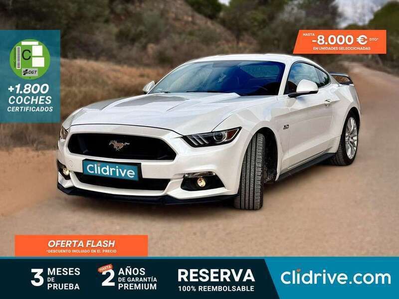 Blanco Usado 2017 Ford Mustang GT Coupe | 32.890 € (Super precio) - Imagen 1/3