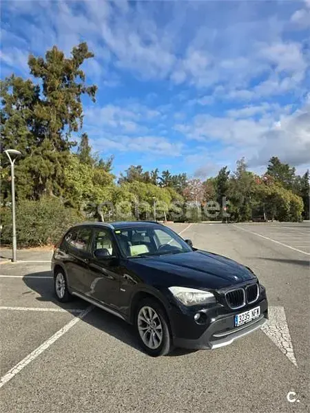 Usado BMW X1 177 CV (130 kW) 2010 Negro SUV