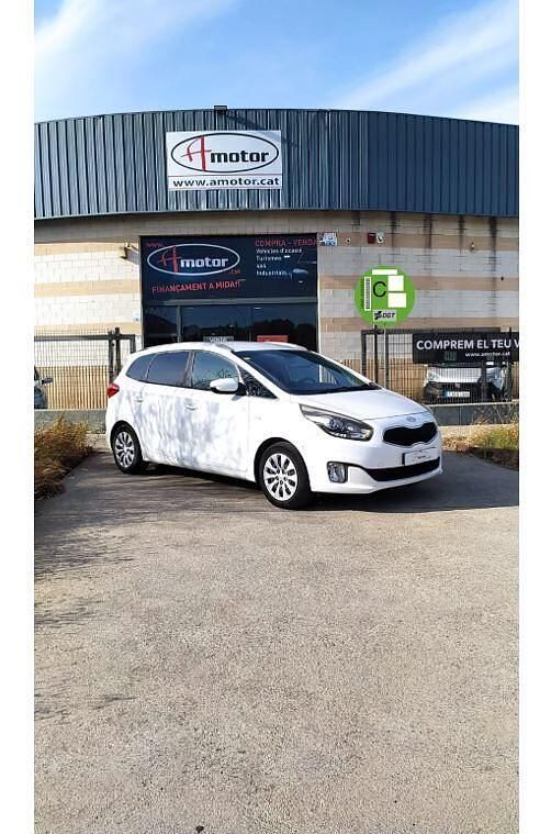 Blanco Usado 2013 Kia Carens Monovolumen | 5500 € (Buen precio) - Imagen 1/4