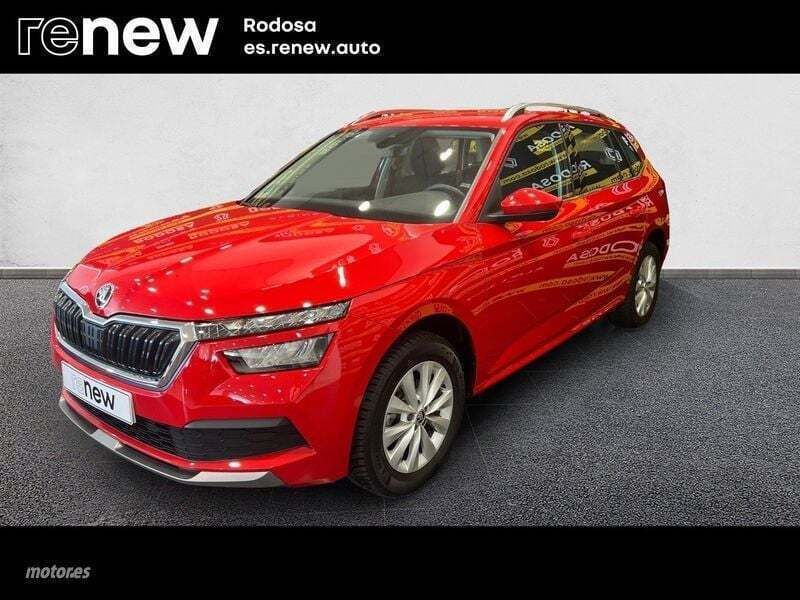Rojo Usado 2020 Skoda Kamiq SUV | 18.950 € (Precio justo) - Imagen 1/4