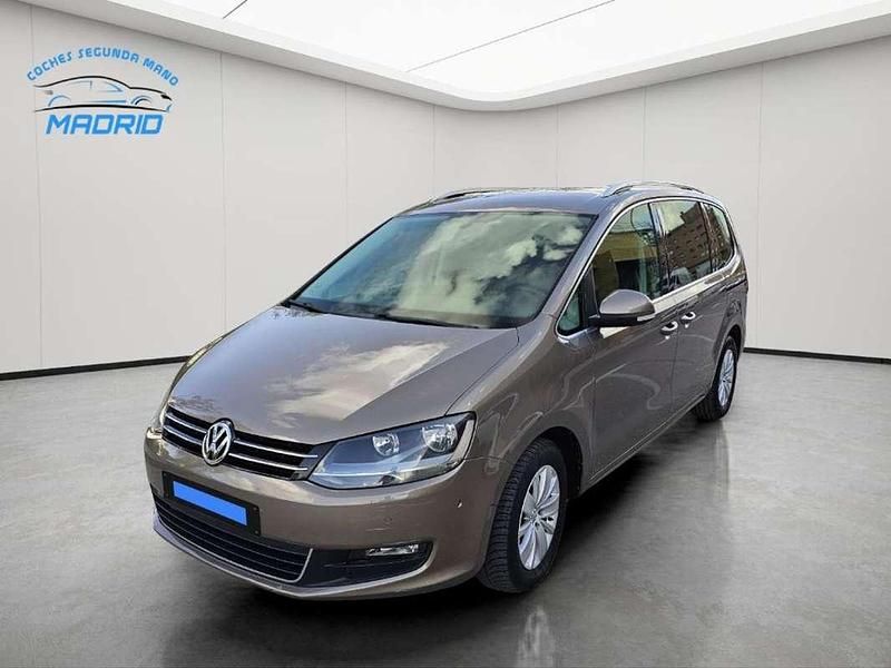 Beige Usado 2015 VW Sharan Advance Monovolumen | 14.200 € (Caro) - Imagen 1/4