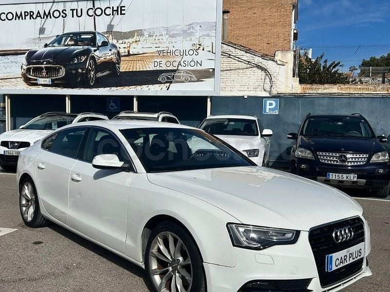 Usado Audi A5 Sportback 177 CV (130 kW) 2011 Blanco Utilitario