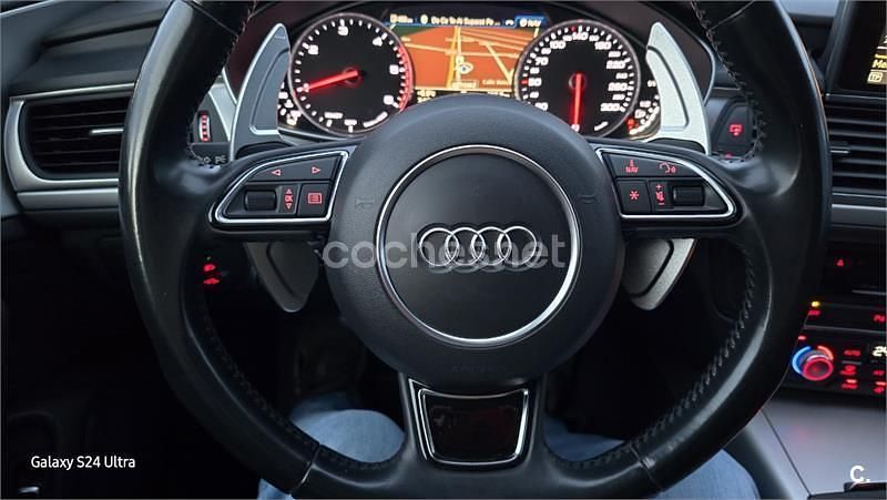 Usado Audi A6 272 CV (200 kW) 2015 Azul Berlina
